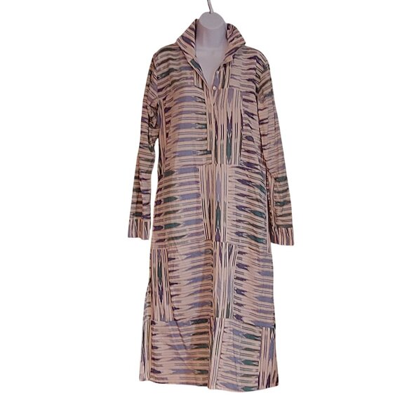 V. DE. Vinster Ethnic Chic Unique Nomad Signature Pattern Earthly Resort L Multi - Picture 1 of 10